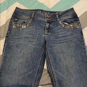 Jeans found from moving